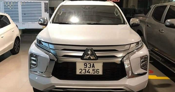 Mitsubishi Pajero Sport biển 234.56 hét giá 6,5 tỷ đồng