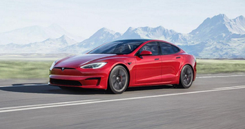 Cận cảnh xe điện Tesla Model S 2021 chạy hơn 800 km chỉ 1 lần sạc 