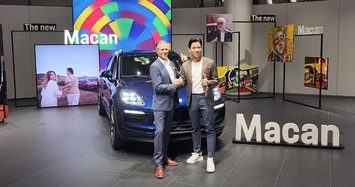 Quế Ngọc Hải chi gần 3 tỷ mua xe siêu sang Porsche Macan 2022 