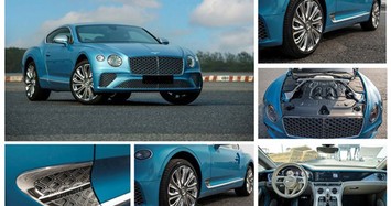 Cận cảnh xe siêu sang Bentley Continental GT V8 Mulliner hơn 21 tỷ đồng 