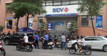 Cướp ngân hàng BIDV: 'Kinh tế khó khăn, nguy cơ cướp cao'