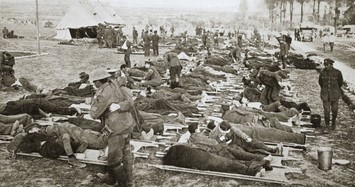 Lục lại hình ảnh trận Somme đẫm máu, hơn 1 triệu binh sĩ tử trận