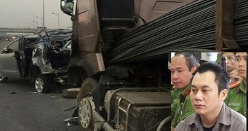 Vụ Innova lùi trên cao tốc 5 người chết: VKS đề nghị phạt tài xế container 4-5 năm tù
