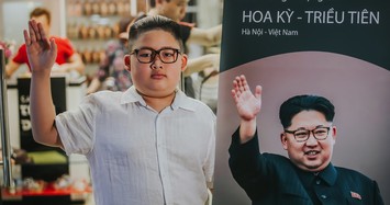 Cậu bé người Việt gây chú ý vì giống Chủ tịch Kim Jong Un