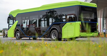 Xe buýt điện VinFast chạy thử trông như thế nào?