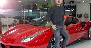 Ca sĩ Tuấn Hưng bán siêu ngựa Ferrari 488 GTB sau 4 năm gắn bó