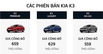 Cận cảnh KIA K3 2022 có giá cao nhất 659 triệu đồng tại Việt Nam 