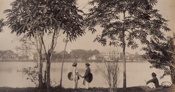 Bờ hồ Hoàn Kiếm 130 năm trước vừa lạ vừa quen