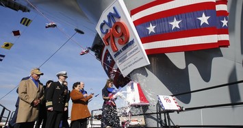 Tàu sân bay mới gần 12 tỷ USD mang tên USS John F. Kennedy