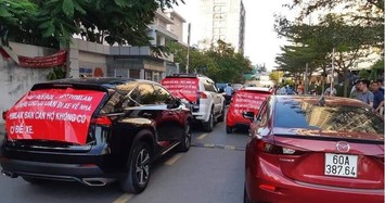 Phúc Yên, Phát Đạt tranh chấp chỗ đỗ xe trong chung cư: Cư dân phải đậu ô tô ở vỉa hè