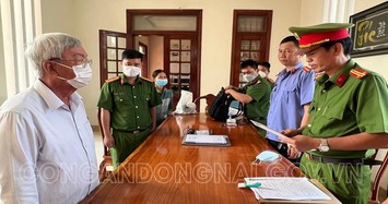 Nguyên Giám đốc Sở Tài nguyên và Môi trường tỉnh Đồng Nai bị bắt