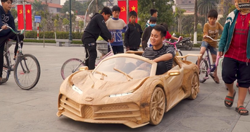 Ngắm Bugatti Centodieci tự chế cho con trai của ông bố Việt