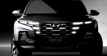 Lộ diện Hyundai Santa Cruz 2022 se ra mắt 15/4/2021