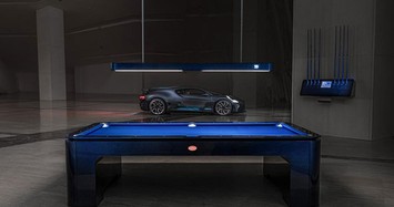 Bàn chơi bi-a Bugatti xa xỉ cho đại gia mê siêu xe giá 6,7 tỷ đồng 