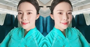 Tiếp viên hàng không xinh đẹp người Hàn Quốc làm việc ở VN