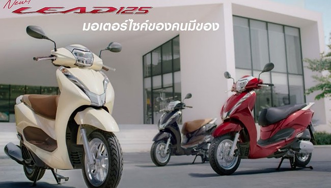 Honda Lead 2022 giá hơn 39 triệu đồng tại Thái Lan
