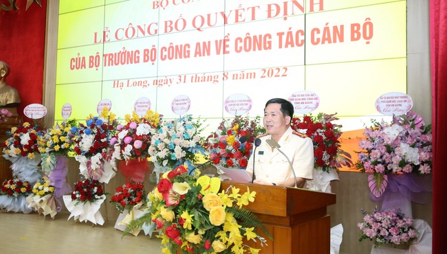 Đại tá Đinh Văn Nơi nói gì khi làm Giám đốc Công an Quảng Ninh?