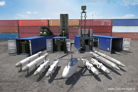 Xem khả năng tác chiến hệ thống tên lửa container của Nga