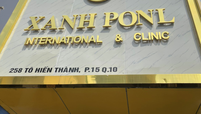 Sở Y tế yêu cầu Viện Thẩm mỹ Xanh Ponl chấm dứt khám chữa bệnh không phép