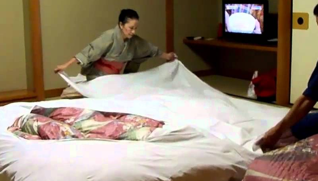 Vì sao người Nhật nghiện ngủ trên sàn nhà?