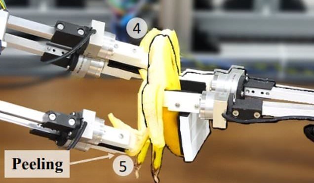 Video: Ngỡ ngàng với robot bóc vỏ chuối siêu đẳng