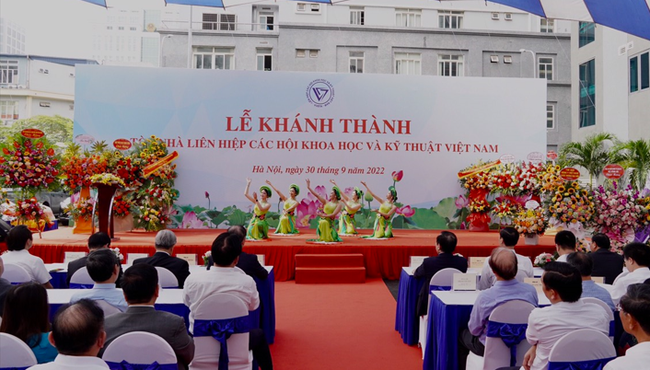 Video: Khánh thành trụ sở mới của Liên hiệp các Hội KH&KT Việt Nam (VUSTA)