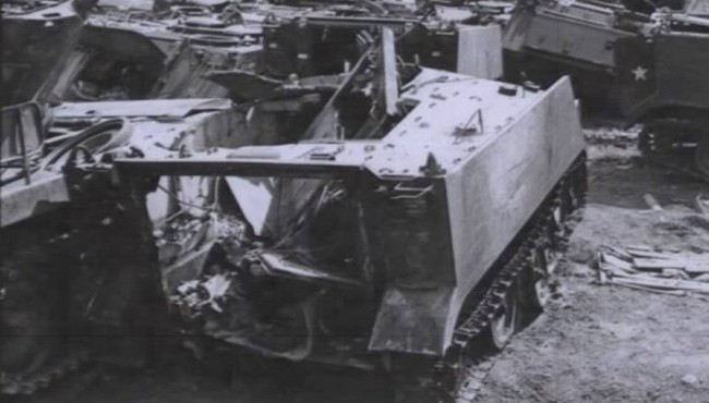 “Nghĩa địa” xe thiết giáp M113 trong chiến tranh Việt Nam