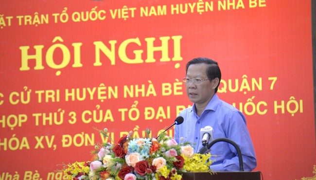 Chủ tịch TP HCM nói về việc đấu giá 4 lô đất ở Thủ Thiêm