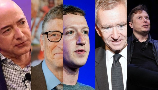 Đây là danh sách 10 người giàu nhất thế giới năm 2021