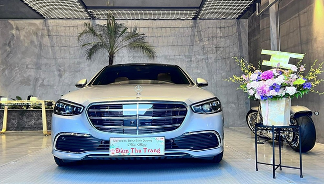 Đàm Thu Trang được Cường Đô la tặng Mercedes-Benz S450 5,5 tỷ