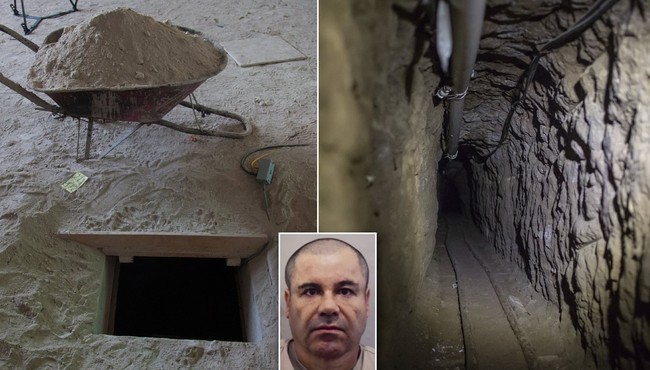 Đường hầm làm nên đế chế ma túy của El Chapo 